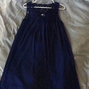 Dress with lace